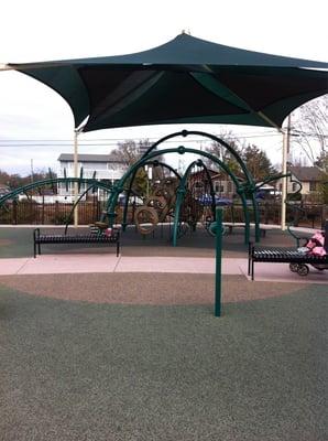 Shaded play area