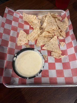 Chips and queso