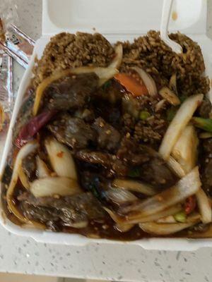 Mongolian Beef Combo