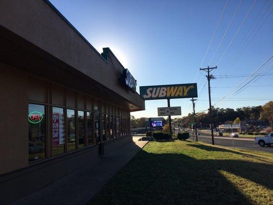 Front of store facing the Loop