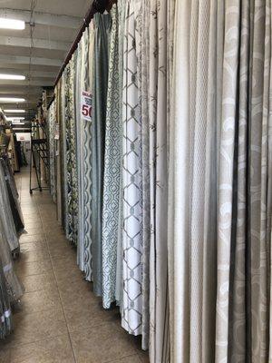 Rows of gorgeous, modern, high quality options to see and compare to your colors.