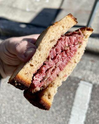 Wow! Great Pastrami! Like the best bbq brisket you've had, but it's pastrami!