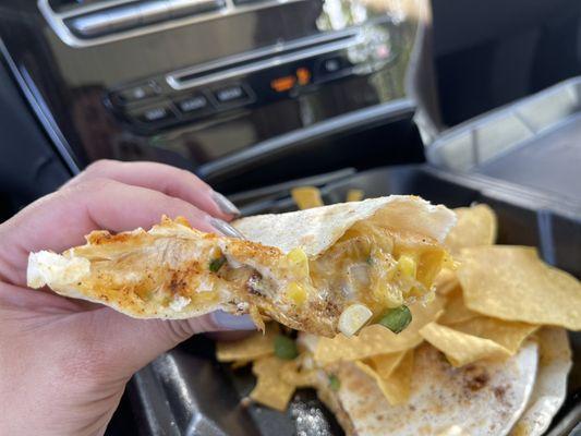 Street Corn Quesadilla