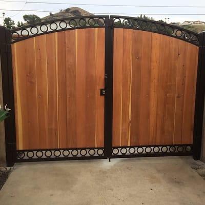 Love our new gates! Brito's Ironworks is a very professional company. He did the job in a timely manner. Very reasonable price.