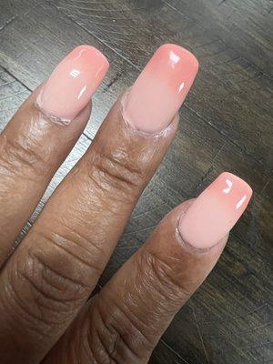 Big bulky out of shape nails