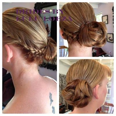 Modern up-do