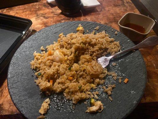 Shrimp fried rice