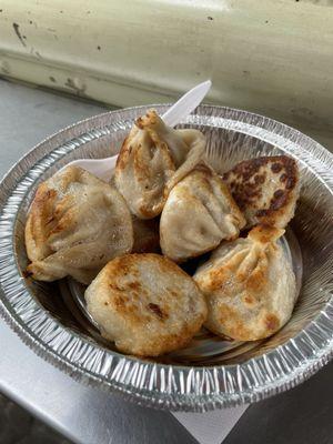 Chicken fried momos