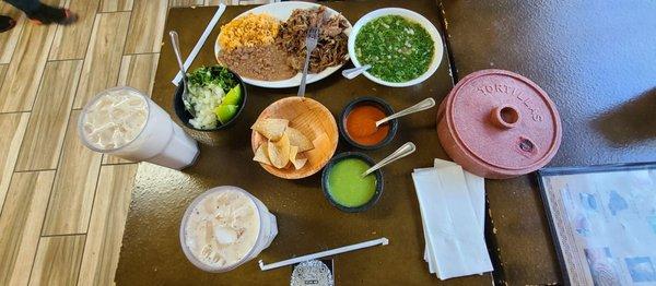 Barbacoa plate