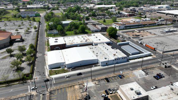 Aerial of Lucky Self Storage