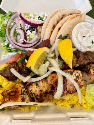 Souvlaki Combo