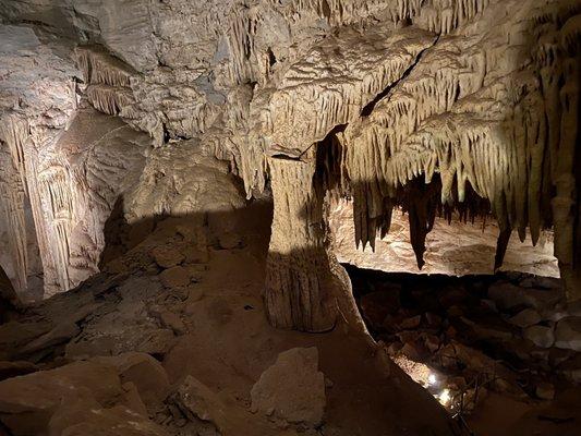 Naturally forming cavern Stalactite formations...Amazing!