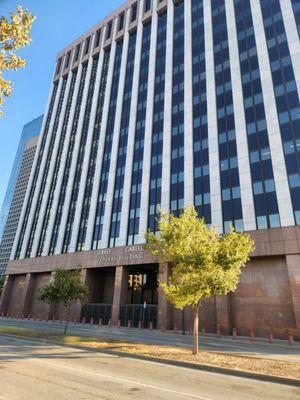 Federal Building where passport services are provided with appointments on the 11th floor