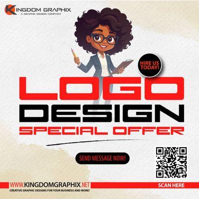 Start Your New Years with a brand new logo design . Receive up to 50% off on our logo design service. Send Message Now!  #kingdomgraphixx