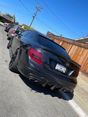 My 2012 C63 AMG