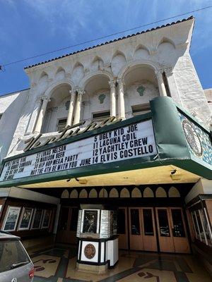 Elvis Costello tix: $132-$175. That's insane. I know, intimate 1200 seat theater, but, come on.