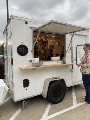 Mother's Day coffee truck