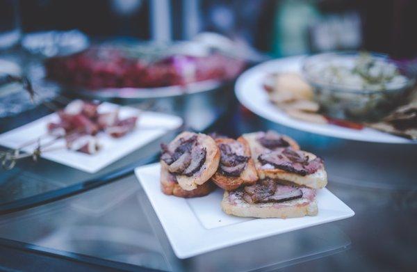 Wild Mushroom Bruschetta
 (Catering)