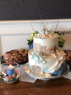 Bridal shower cake