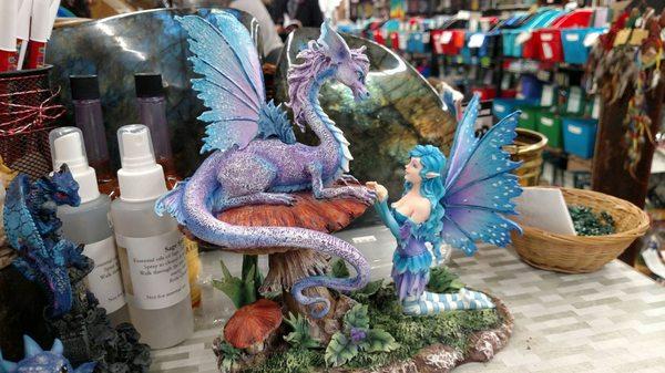 Dragon & Fairy Statue