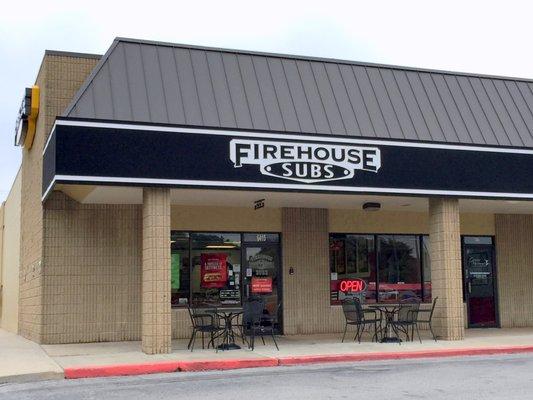 Restaurant Exterior with Patio