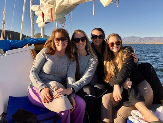 Girls day on the boat!