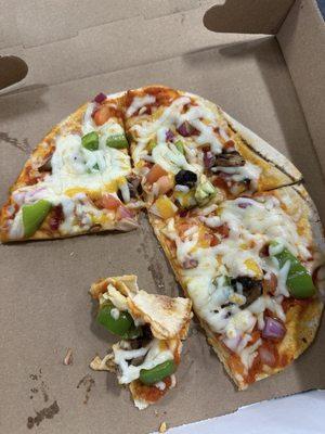 Veggie pizza