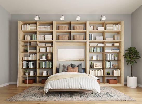 Murphy Bed Design by Inspired Closets Vermont.