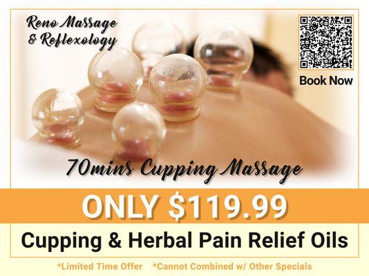 70mins Cupping Massage