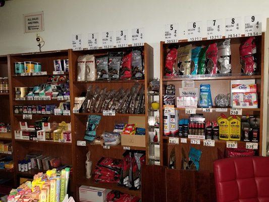 We have a variety of smoking tobacco to enjoy.