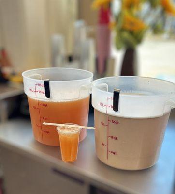 Aguas fresca naturales