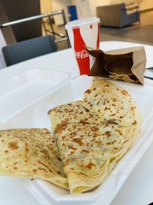 Steak and cheese quesadilla