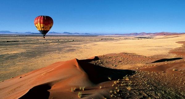 Hot air balloon ride - Namibia