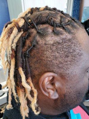 Loc maintenance with color and style