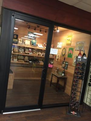 Walk-in Humidor located at The Cellar West