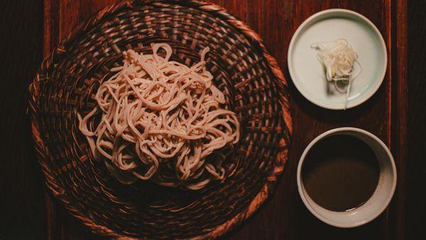 Soba noodles