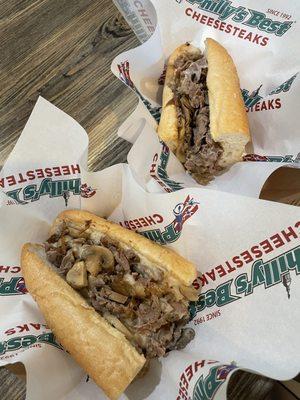 Mushroom Cheesesteak