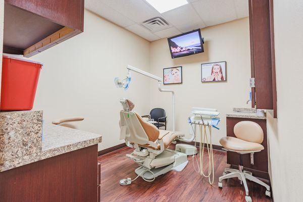 The modern dental office is equipped with various entertainment options to make your trip a fun experience.