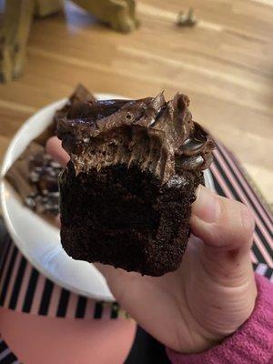 Vegan Gluten-free chocolate cupcake