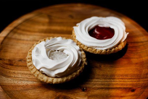 Tartaletas de coco y guayaba