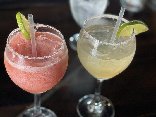 Cadillac Margarita & Strawberry Margarita