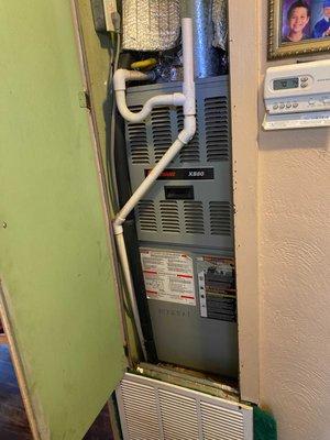 Furnace installation