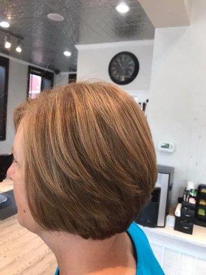 Soft layered cut and style