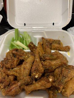 Lemon-pepper Wings (Extra Crispy & Extra Wet)