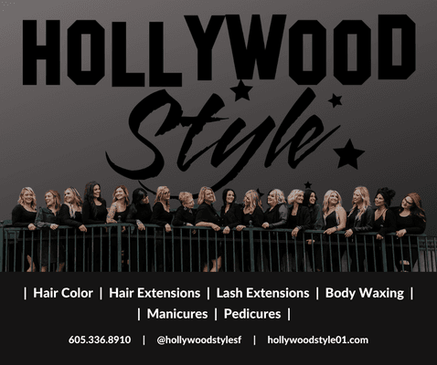 Hollywood Style is a one of a kind salon located in Sioux Falls, SD, where our experienced staff offers a wide variety of services.