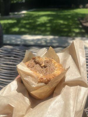 Coffee cake muffin (gluten free!)