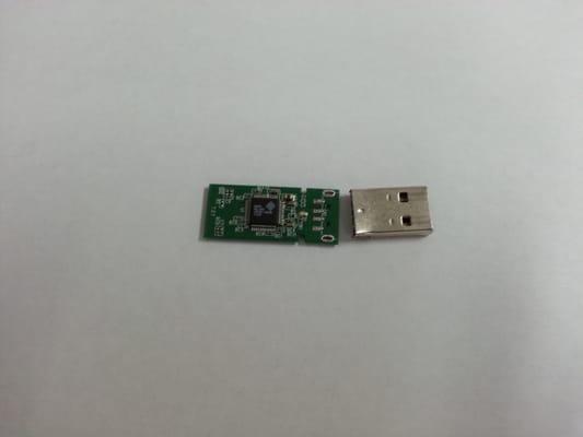 broken USB flash drive