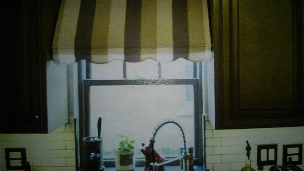 Interior Fabric Awning