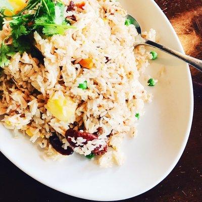 Asian sausage fried rice!