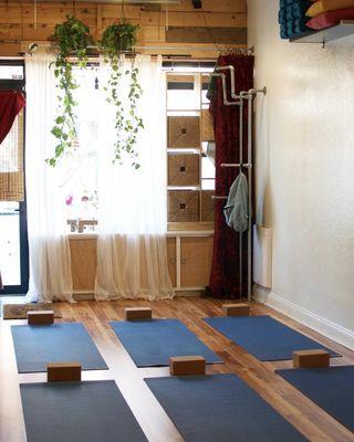 Main yoga room